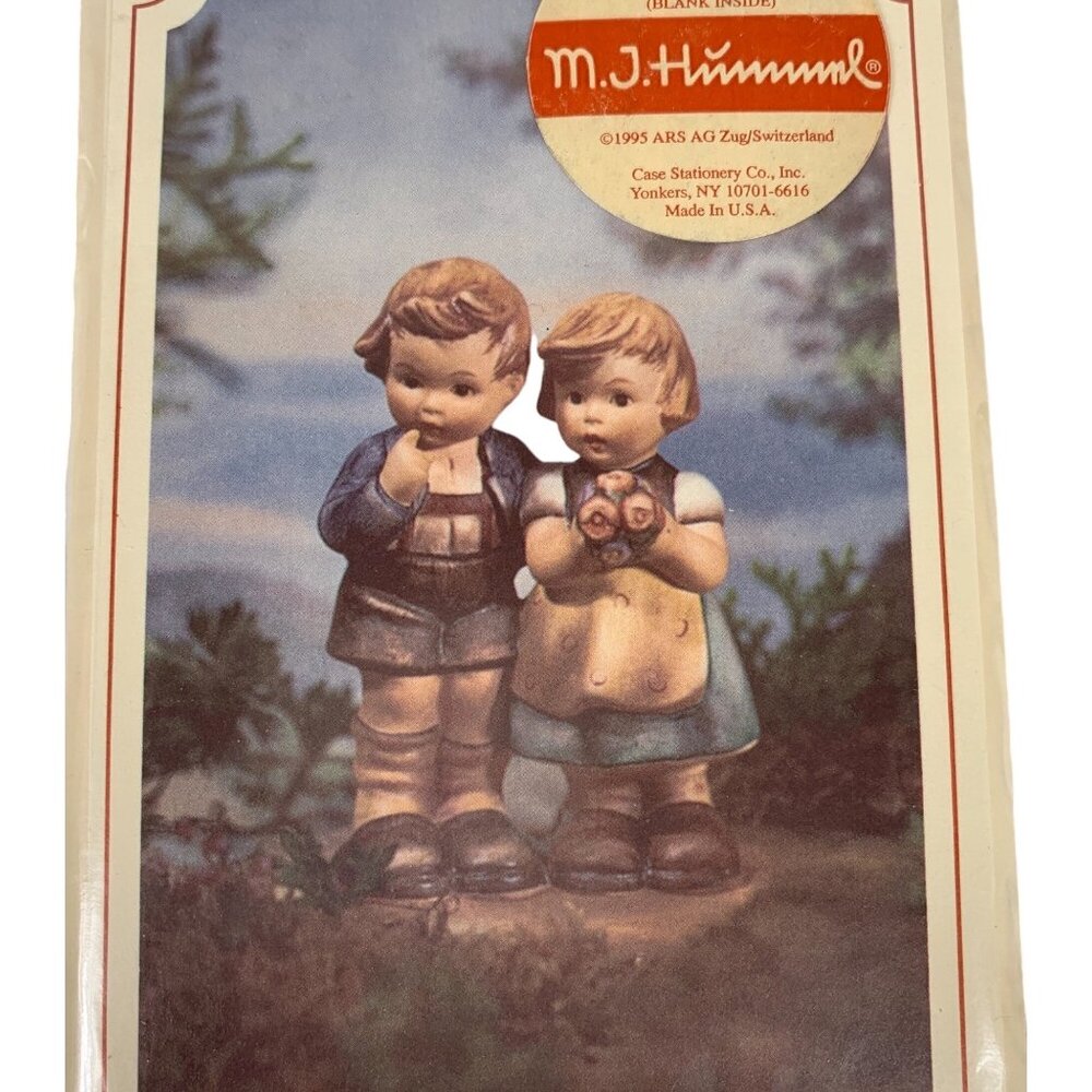 1995 MJ Hummel Blank Folded Note Cards Envelopes Vintage